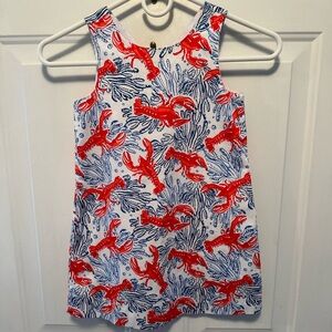 Tommy Bahamas Lobster Print Dress, Size 5
